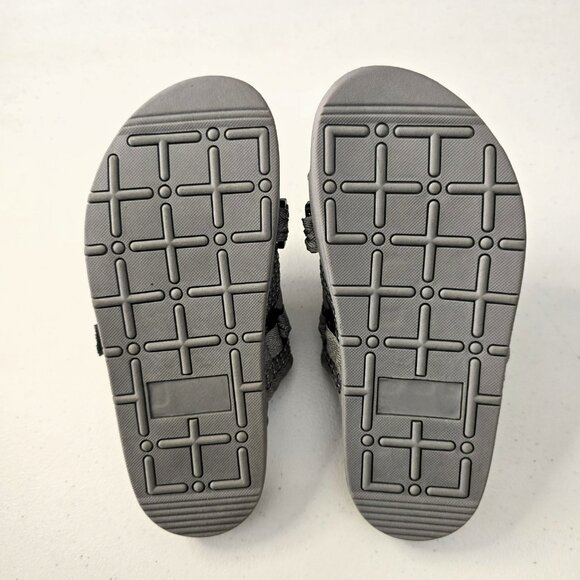 DRACO Slides Mens Shoes Size 10.5,11,11.5 Gray Storm Reflective Sandals NEW +Bag - Picture 3 of 13